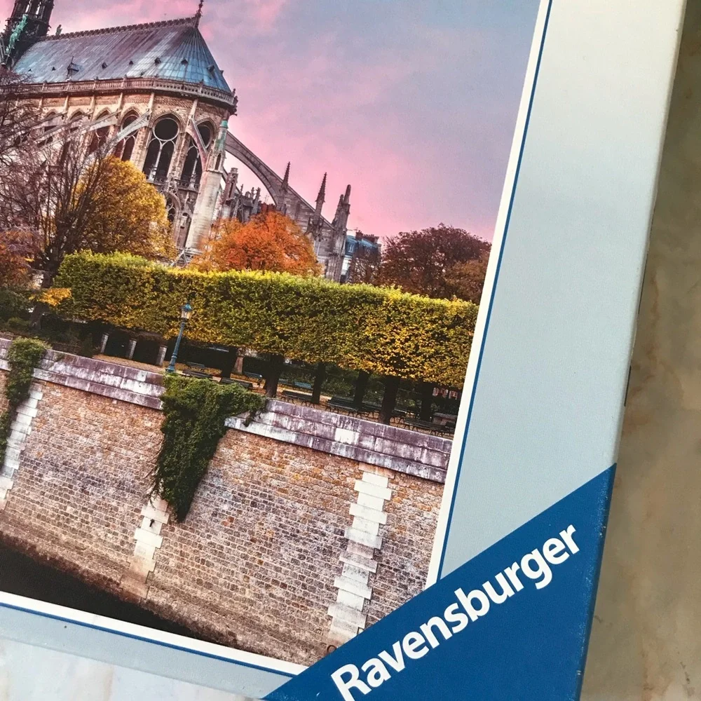 Ravensburger 1500 Piece Puzzle Norte Dame Cathedral No. 16 345 8